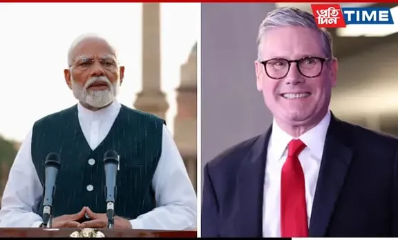 PM Modi Talks To Newly Elected UK PM Keir Starmer